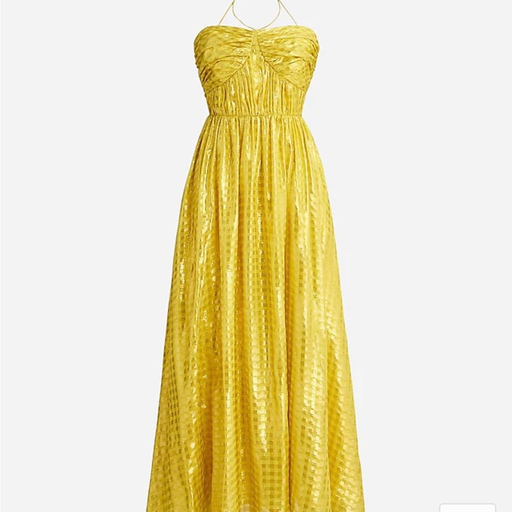 Yellow JCrew Dress